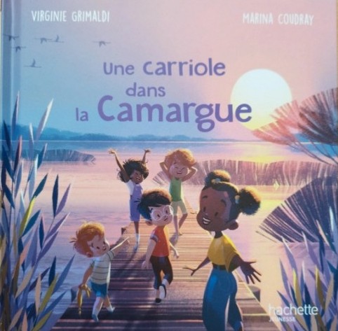 Une carriole dans la Camargue