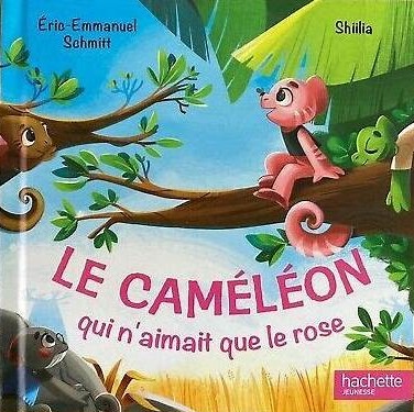 Le caméléon qui n'aimait que le rose