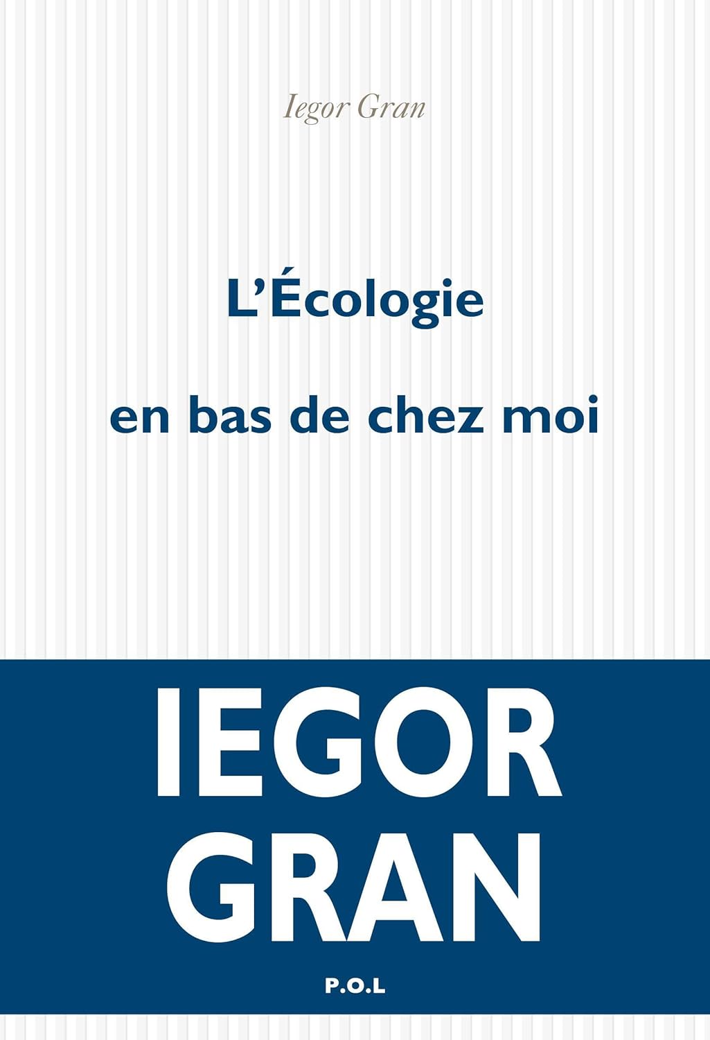 L'écologie en bas de chez moi: récit
